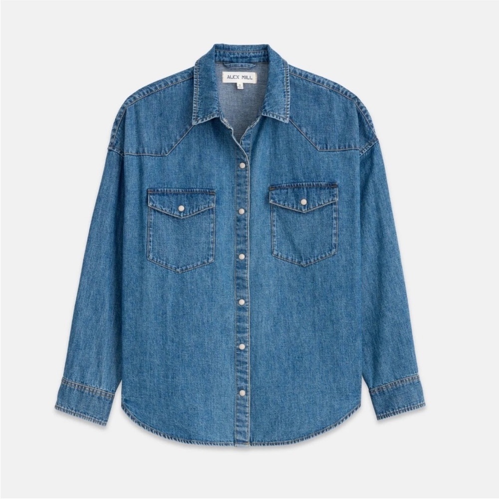 Alex Mill Santa Fe Denim Shirt XS NWT